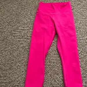 Fabletics leggings size XS- pink